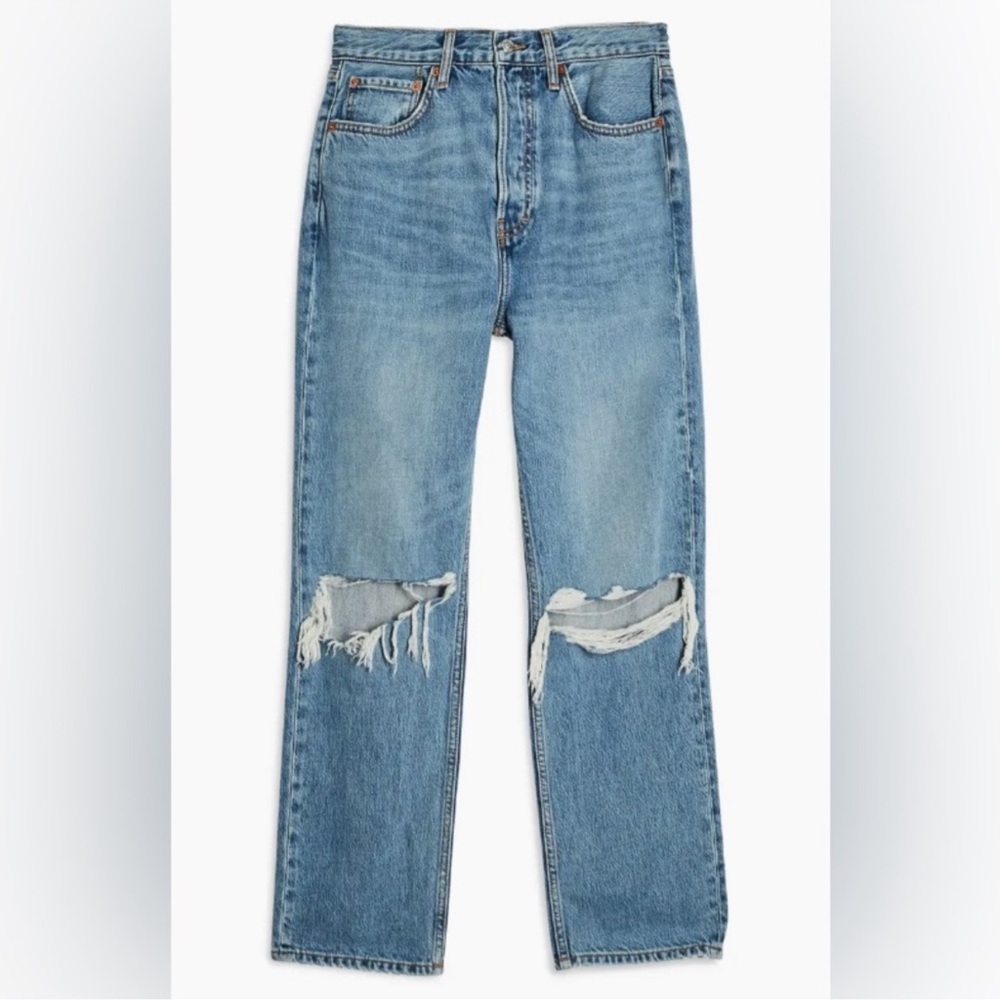 BNWT Top Shop distressed Jeans - petite W26